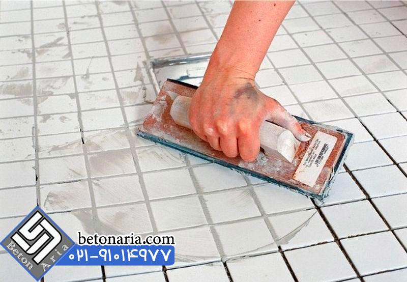 نحوه کار با گروت اپوکسی