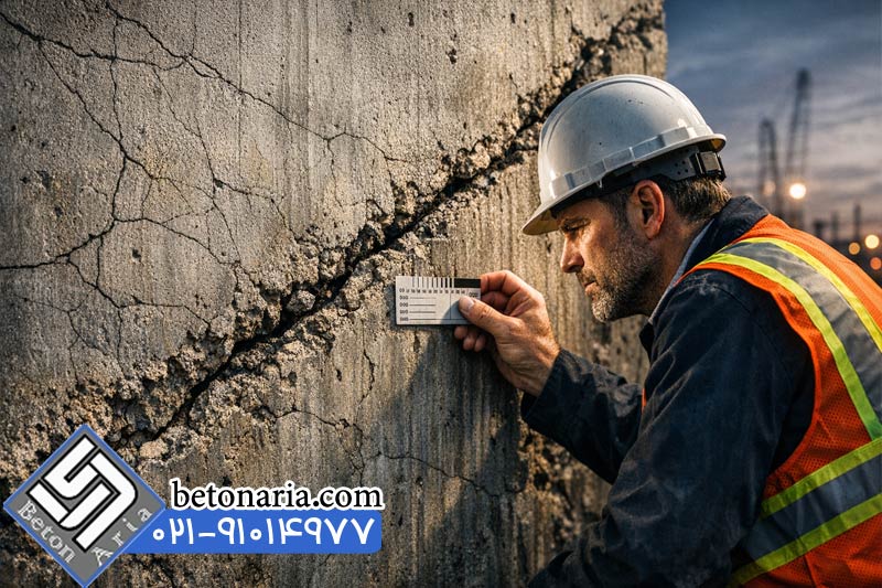 مهم ترین علت های ترک خوردن بتن پس از اجرا